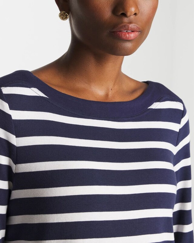Pima 3/4 Sleeve Tee - image 4